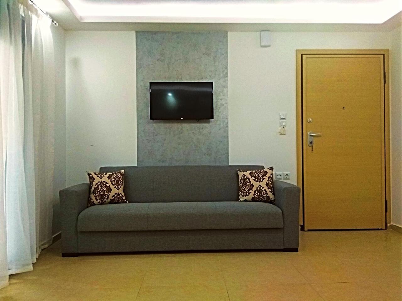 Iros Apartment Néa Péramos エクステリア 写真